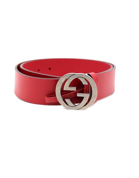 cintura gucci rossa e verdecon g nera|cinture Gucci donna firmate.